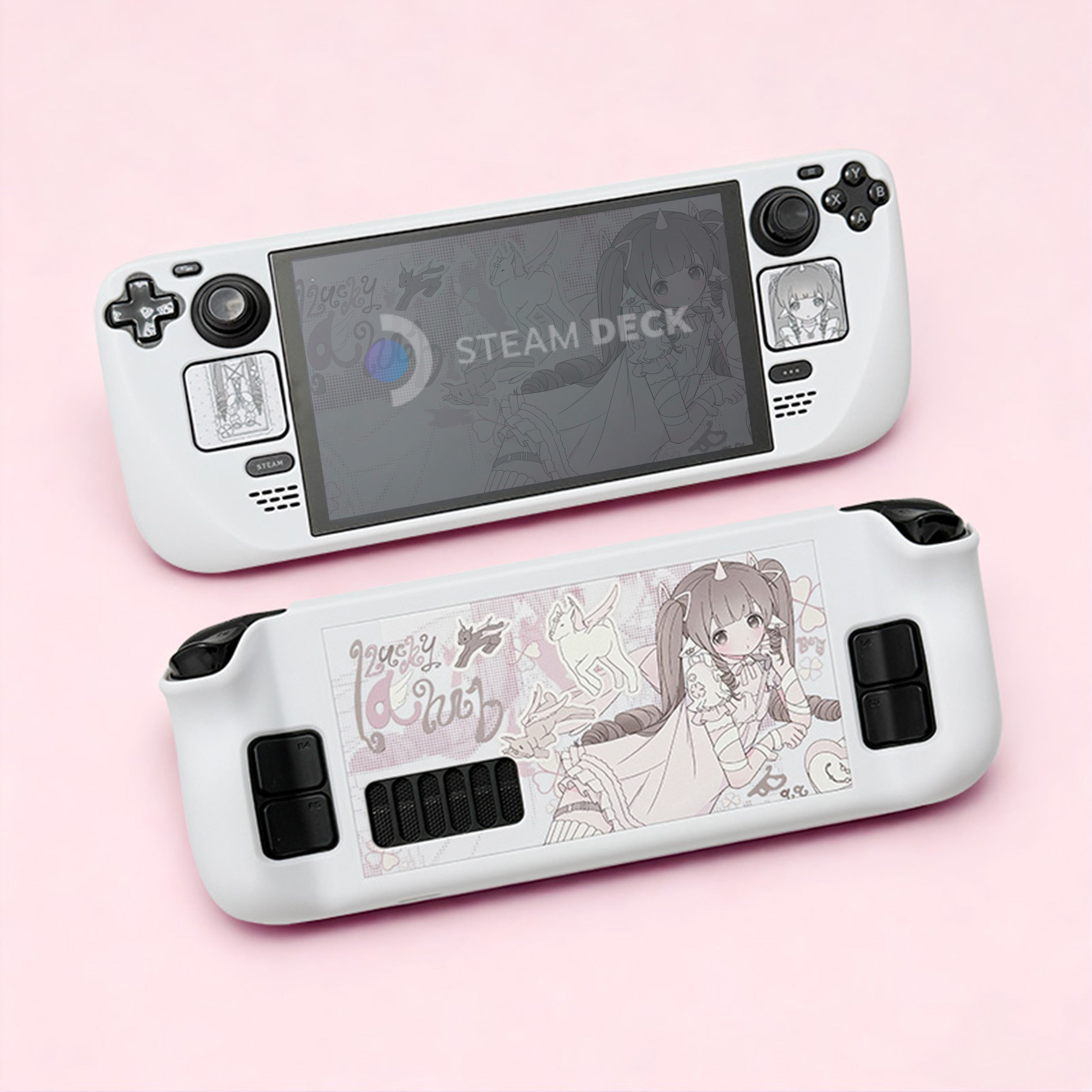 MoeMolly Steam Deck LCD/OLED Protective Case-Unicorn