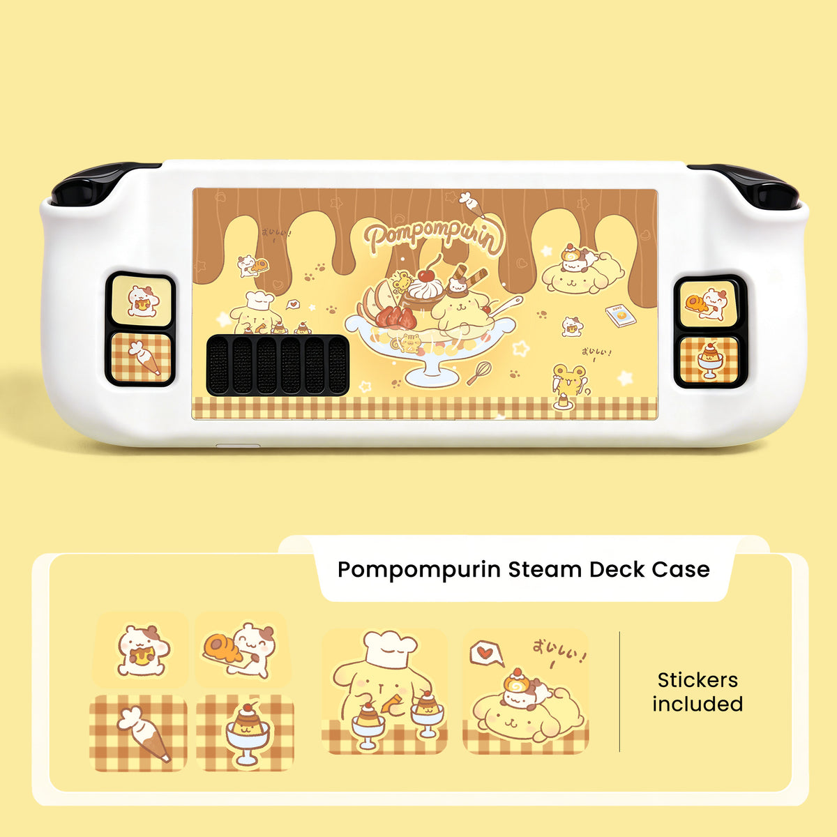 MoeMolly Steam Deck LCD/OLED Protective Case-Pompompurin
