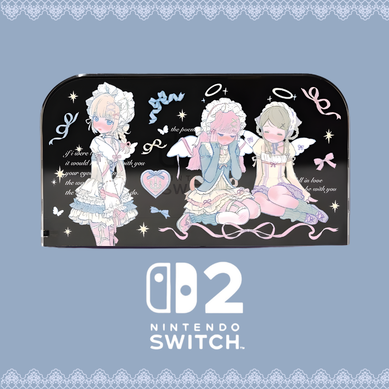 MoeMolly Kawaii Girl Nintendo Switch 2 Protective Case