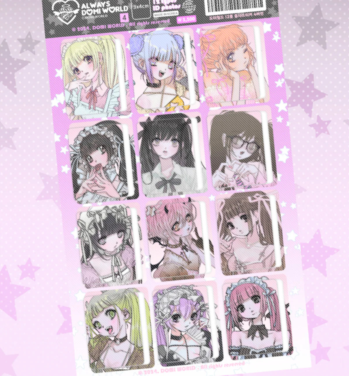 MoeMolly DOMI ID-03 Photo Sticker