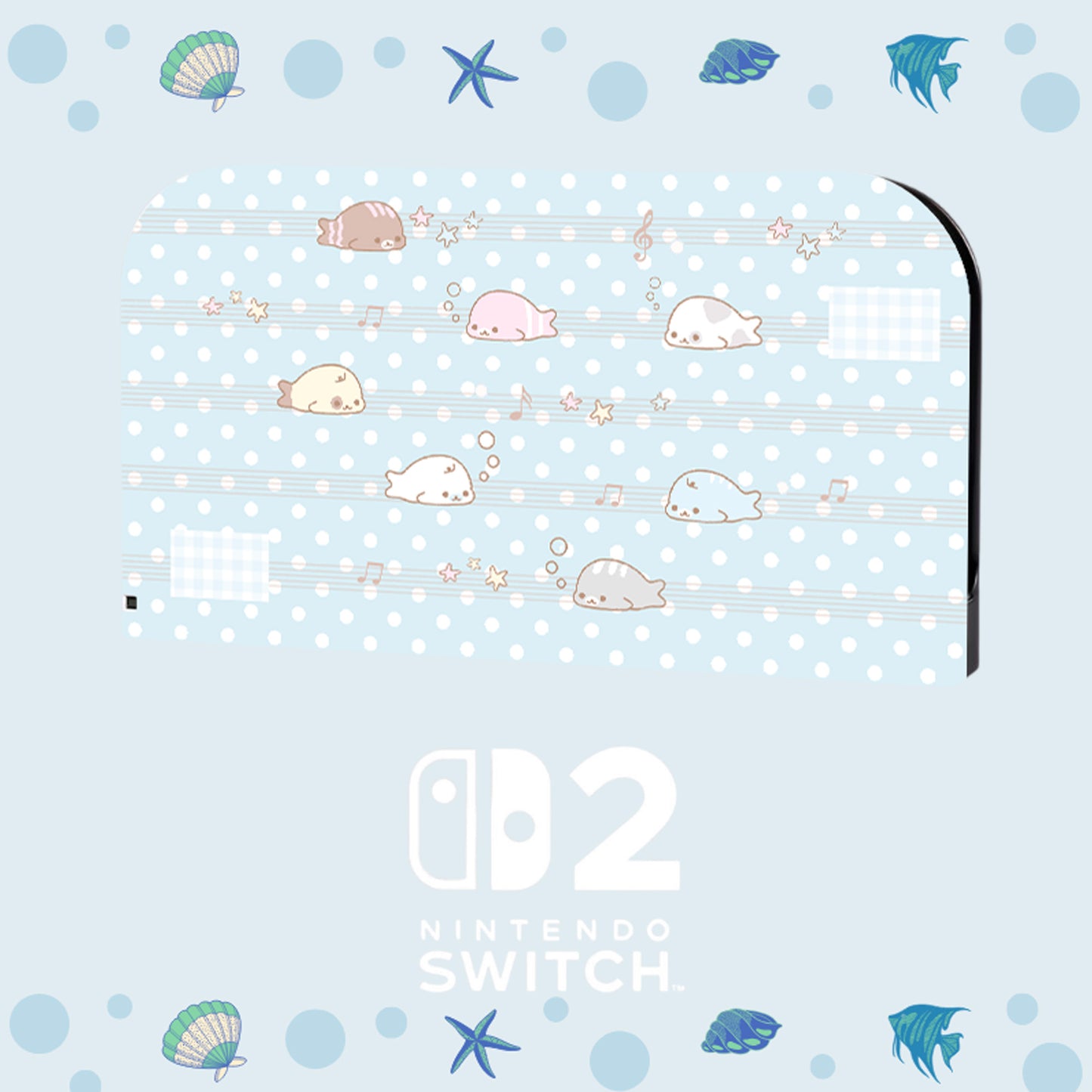 MoeMolly Nintendo Switch 2 Protective Case-Baby Seal