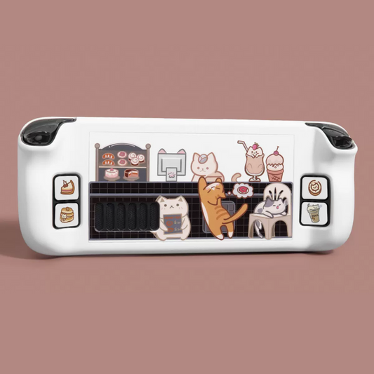 MoeMolly Dessert Cat Steam Deck LCD/OLED Protective Case
