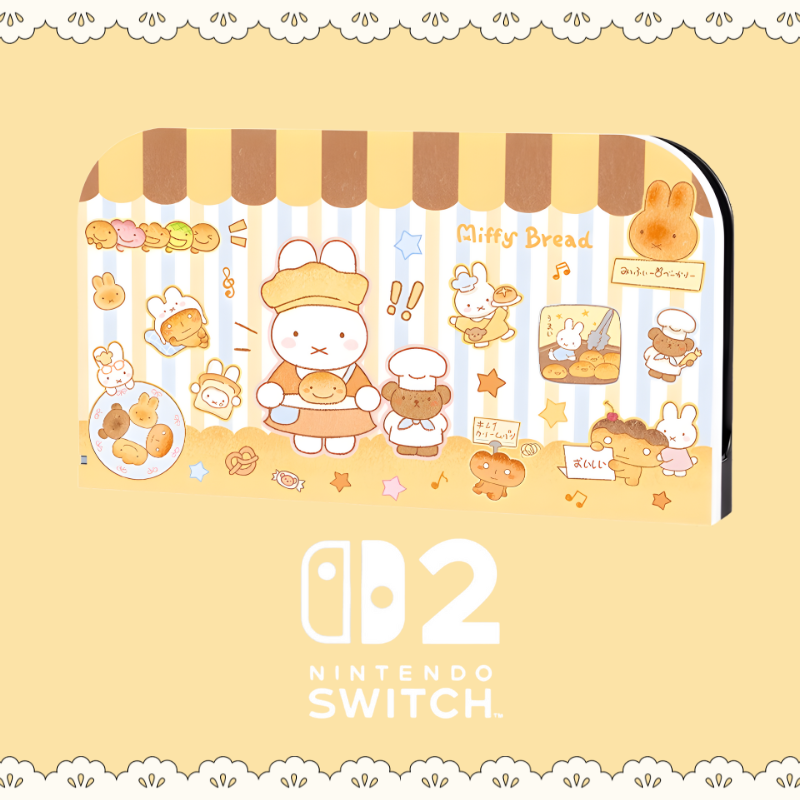 MoeMolly Nintendo Switch 2 Protective Case-Baker Miffy