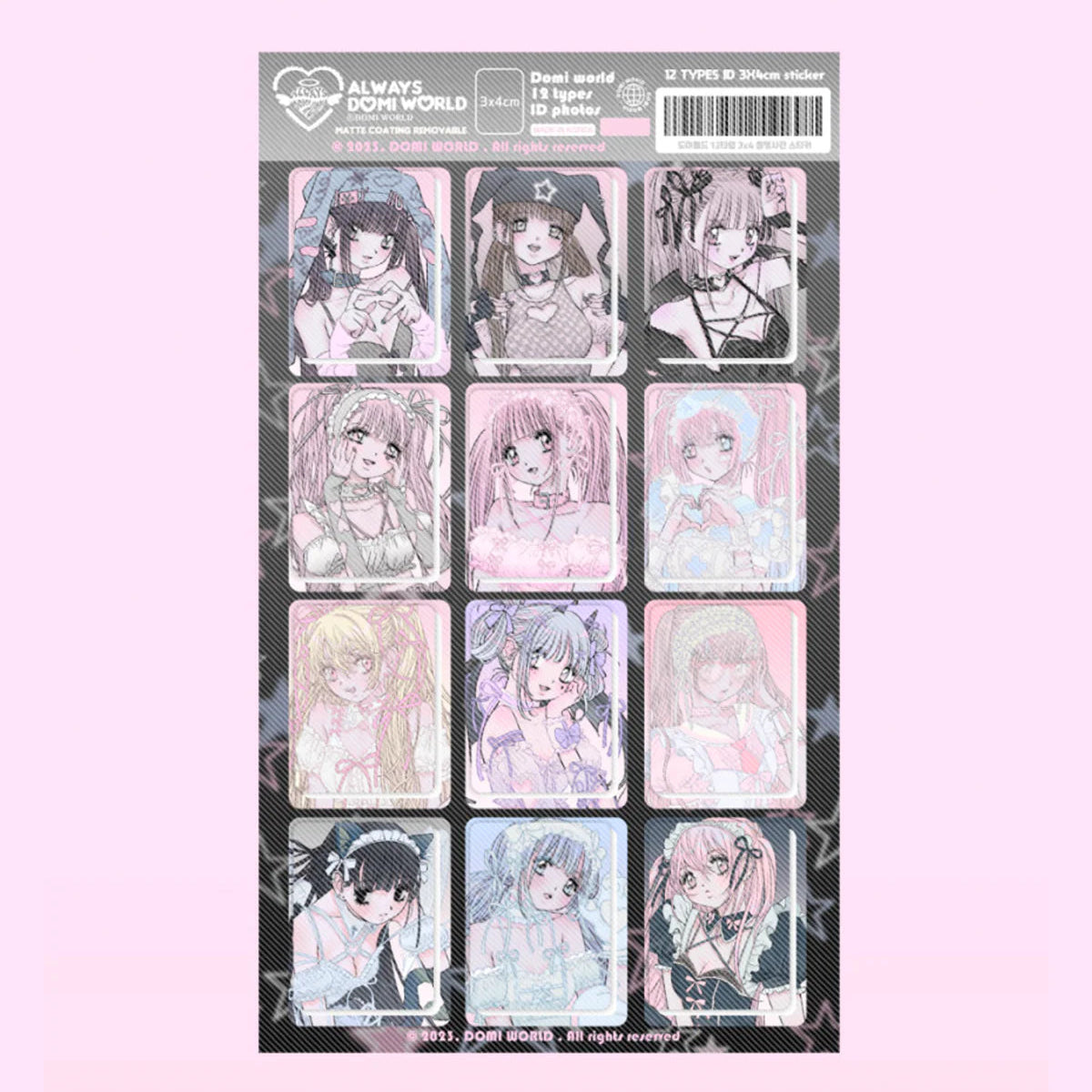 MoeMolly DOMI ID-01 Photo Sticker
