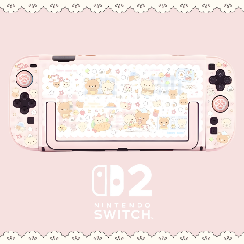 MoeMolly Rilakkuma Nintendo Switch 2 Protective Case