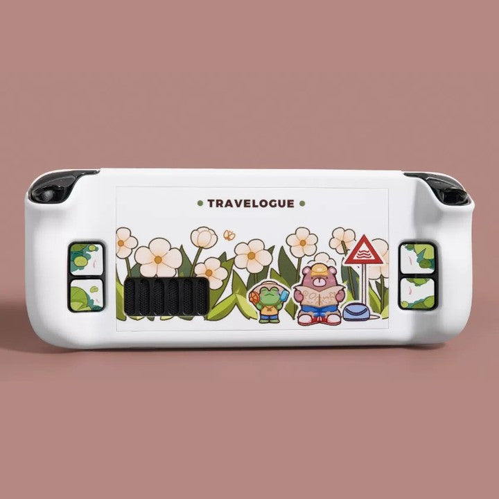 MoeMolly Traveling Frog Steam Deck LCD/OLED Protective Case