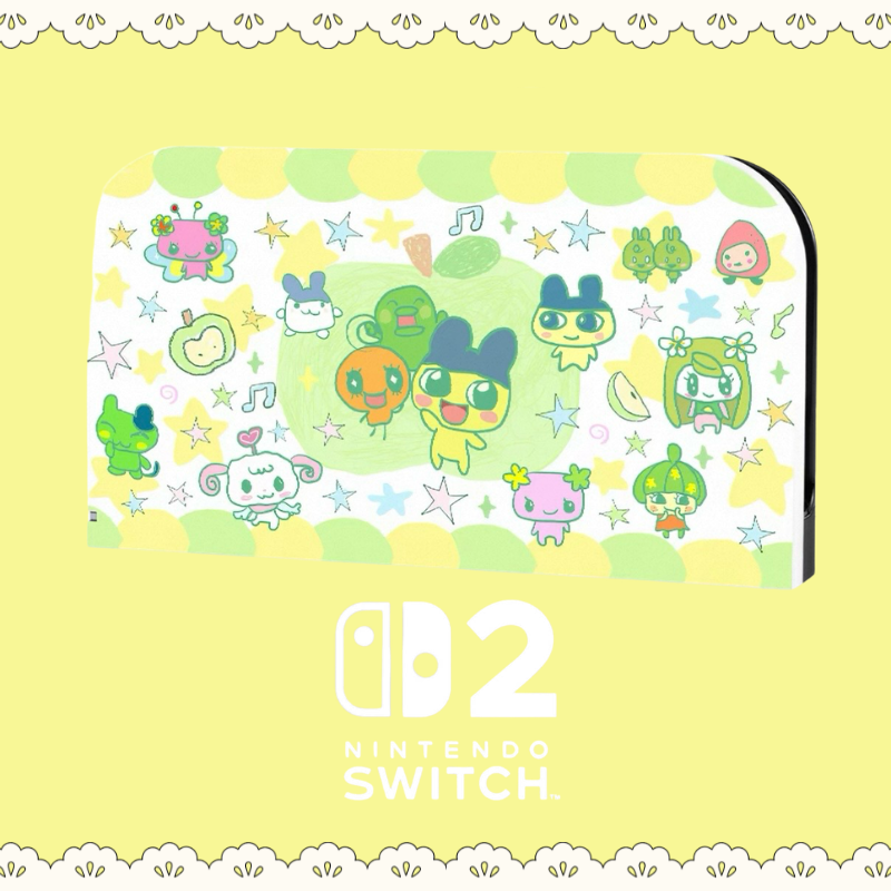 MoeMolly Tamagotchi Nintendo Switch 2 Protective Case-White