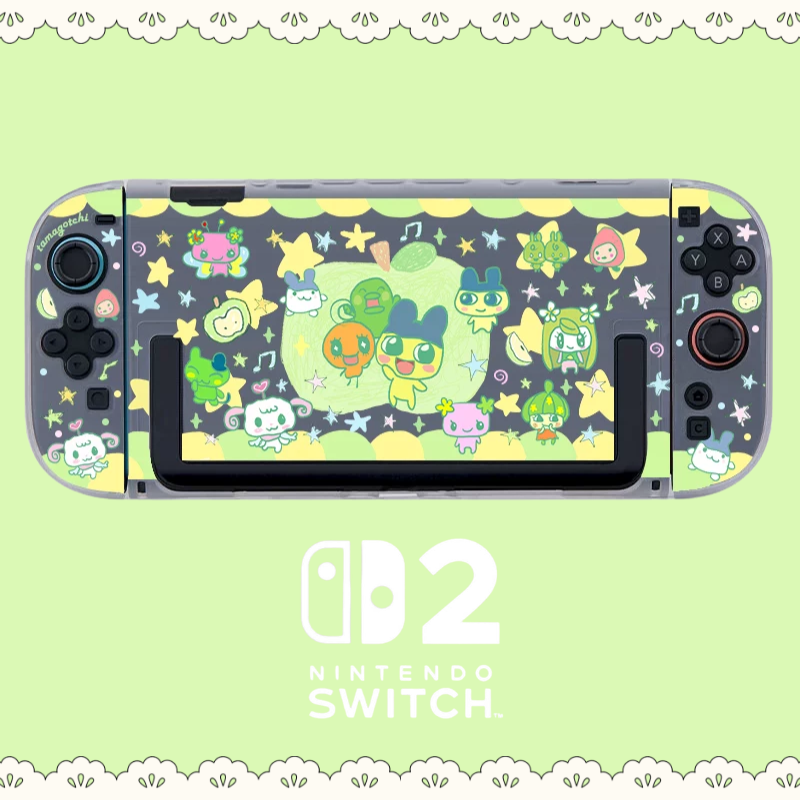 MoeMolly Tamagotchi Nintendo Switch 2 Protective Case-Transparent