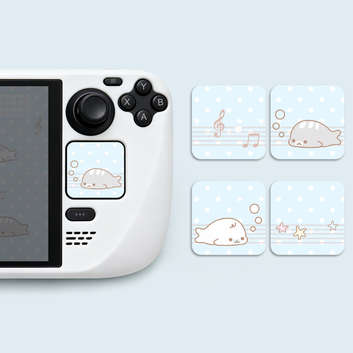 MoeMolly Steam Deck LCD/OLED Protective Case-Baby Seal