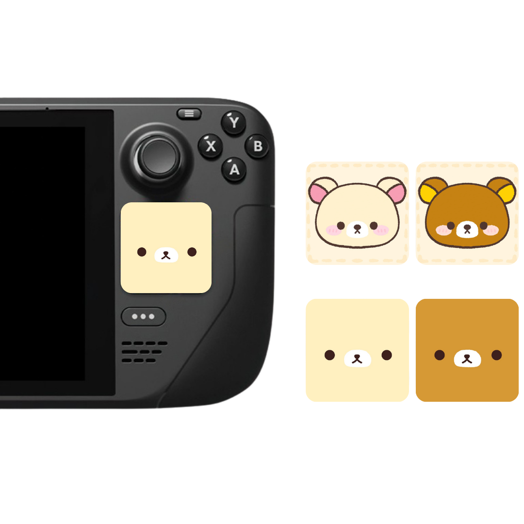 MoeMolly Steam Deck Trackpad Protector Stickers-Rilakkuma