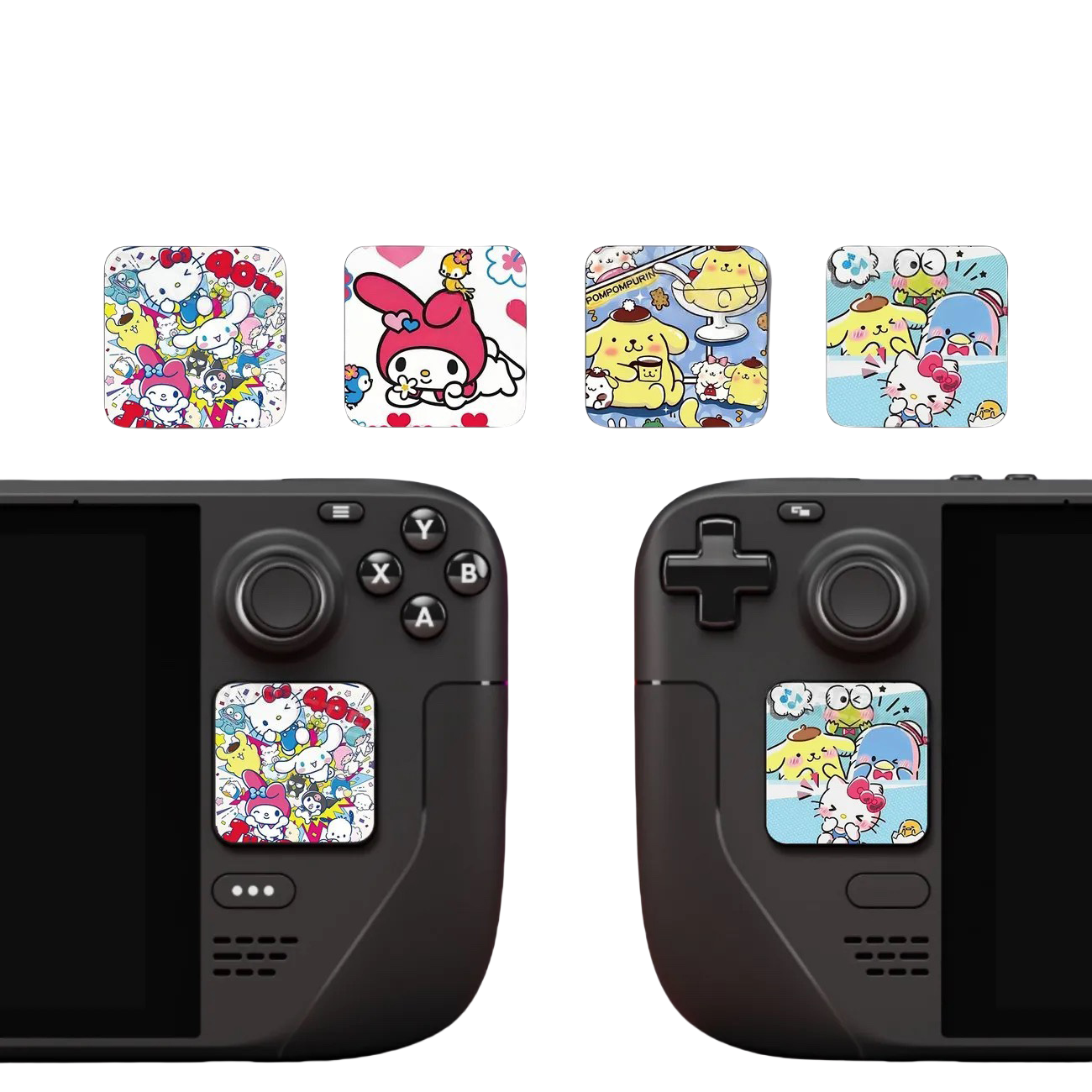 MoeMolly Sanrio Character Steam Deck Trackpads Protector Skin Stickers