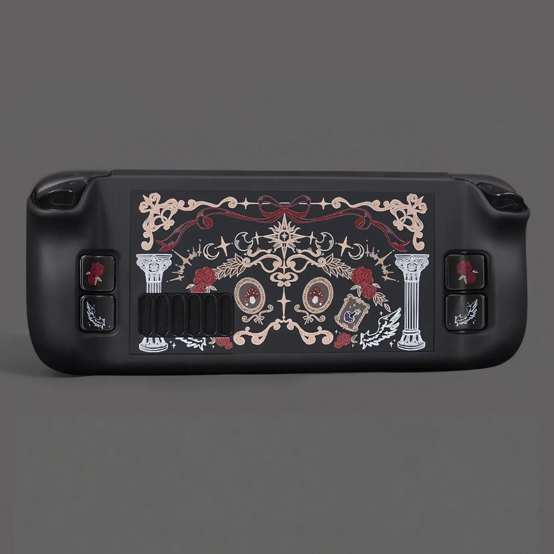 MoeMolly Dark Night Rose Steam Deck Protective Case