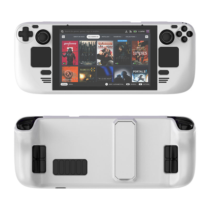 MoeMolly Solid Color Steam Deck LCD/OLED Protective Case-White