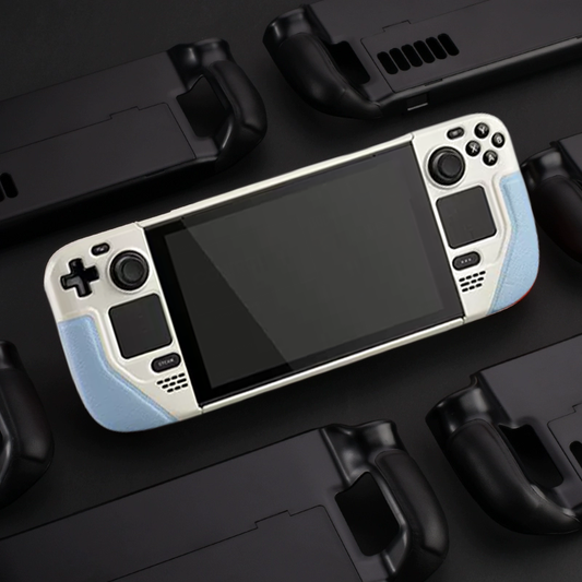 MoeMolly Contrast Color Steam Deck LCD/OLED Protective Case-Blue&White