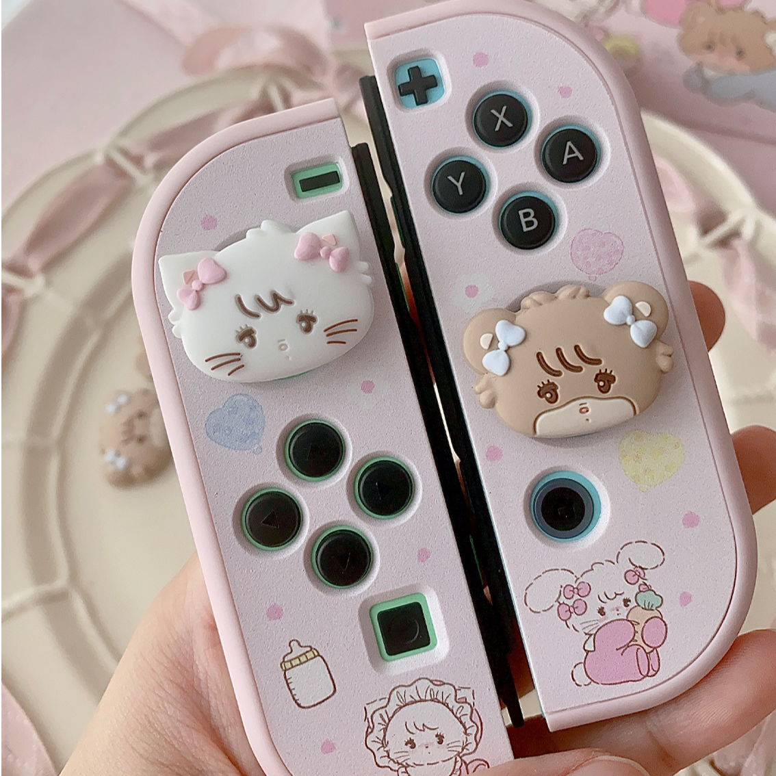 MoeMolly Mikko Thumb Grips for Nintendo Switch/OLED