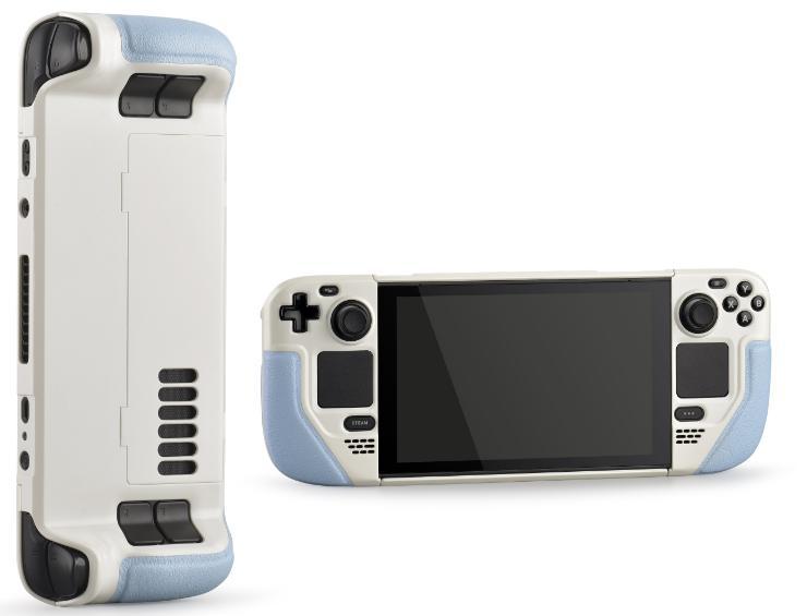 MoeMolly Contrast Color Steam Deck LCD/OLED Protective Case-Blue&White