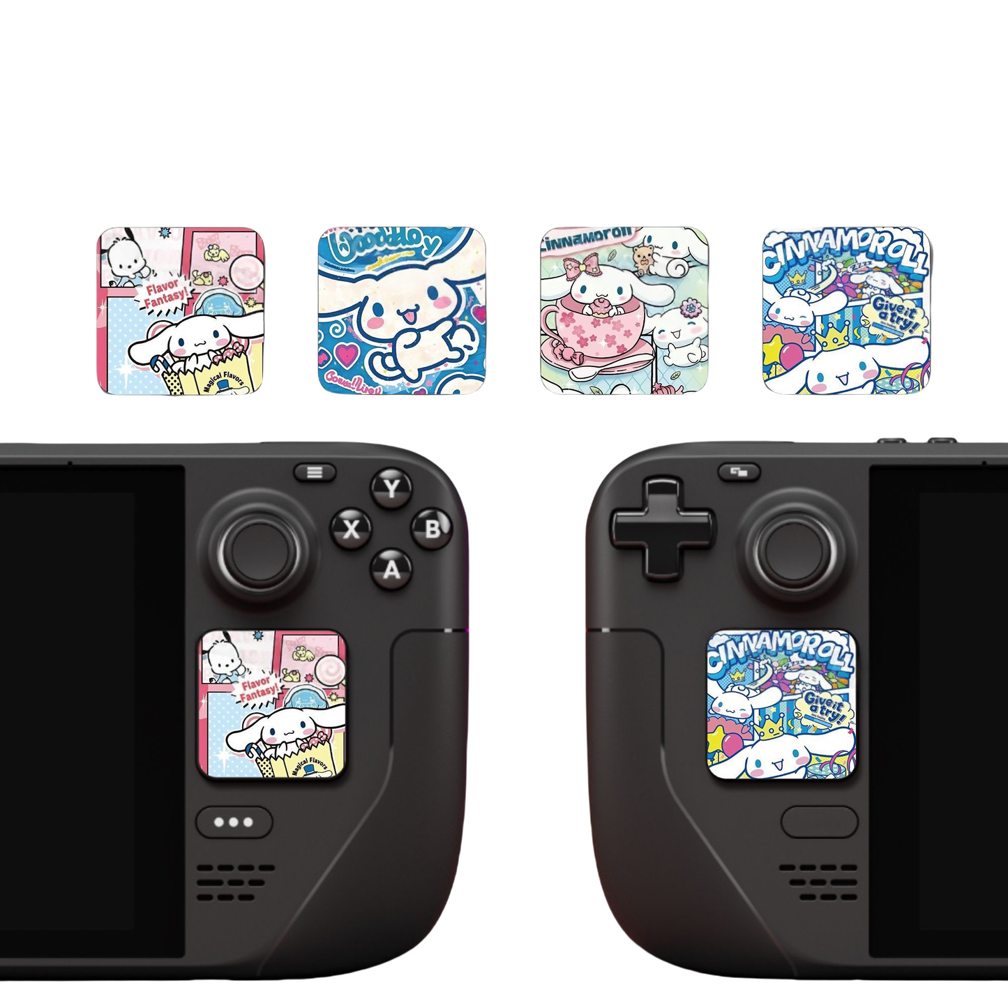 MoeMolly Cinnamoroll Steam Deck Trackpads Protector Skin Stickers