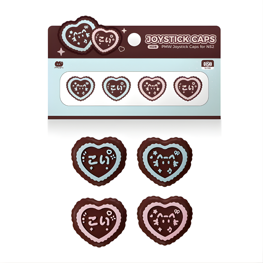 MoeMolly Thumb Grips for Nintendo Switch 2-Mint Chocolate