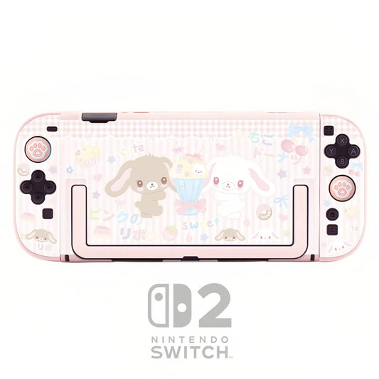 MoeMolly Dessert Bunny Nintendo Switch 2 Protective Case
