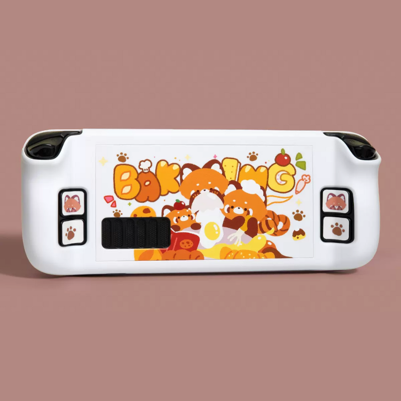 MoeMolly Red Panda Steam Deck LCD/OLED Protective Case