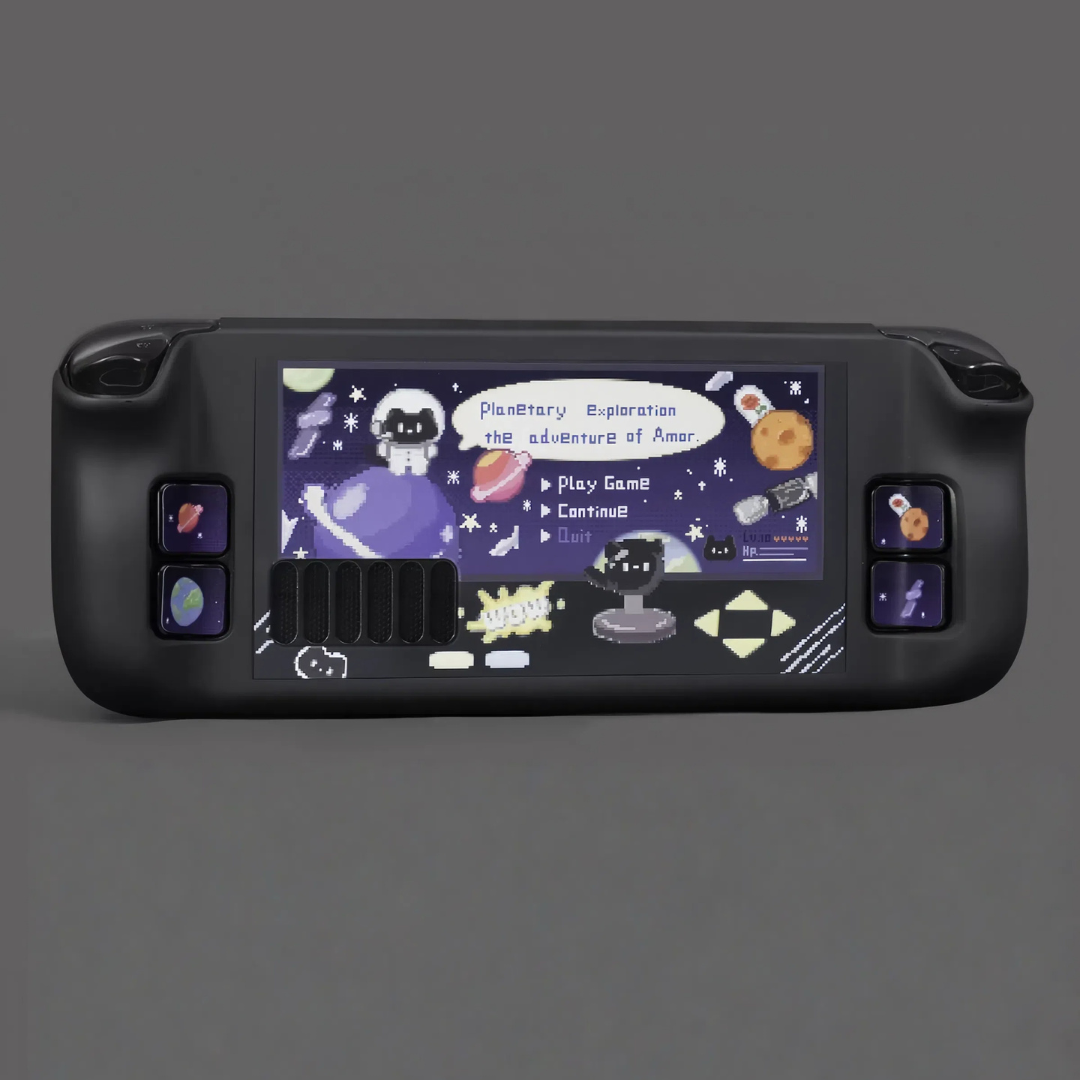 MoeMolly Pixel Adventurer Steam Deck LCD/OLED Protective Case