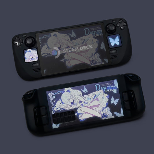 MoeMolly Steam Deck LCD/OLED Protective Case-Deep Blue Dream