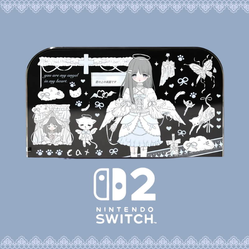 MoeMolly Angelic Girl Nintendo Switch 2 Protective Case