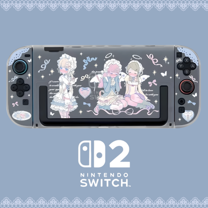 MoeMolly Kawaii Girl Nintendo Switch 2 Protective Case
