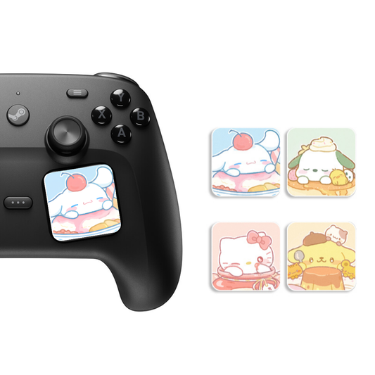 MoeMolly Steam Controller Trackpad Protector Stickers-Sanrio Family