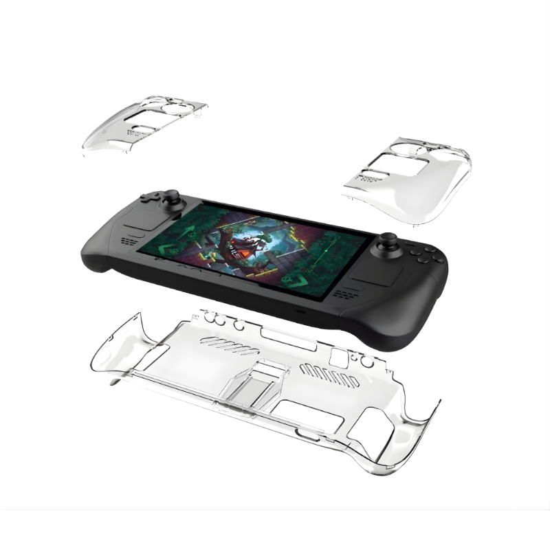 MoeMolly Clear Steam Deck LCD/OLED Protective Case MoeMolly Clear Steam Deck LCD/OLED Protective Case