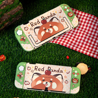 MoeMolly Red Panda Nintendo Switch 2 Protective Case (Fall Limited)