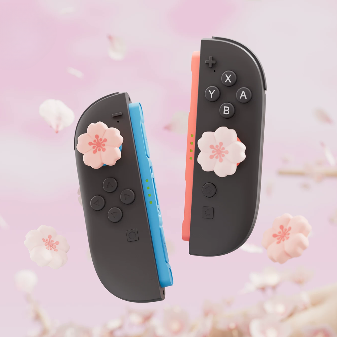 MoeMolly Thumb Grips for Nintendo Switch 2-Sakura