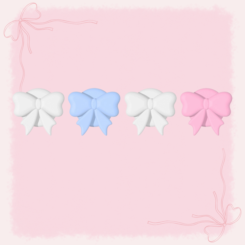 MoeMolly Candy Bowknot Thumb Grips for Nintendo Switch 2 & Steam Deck OLED