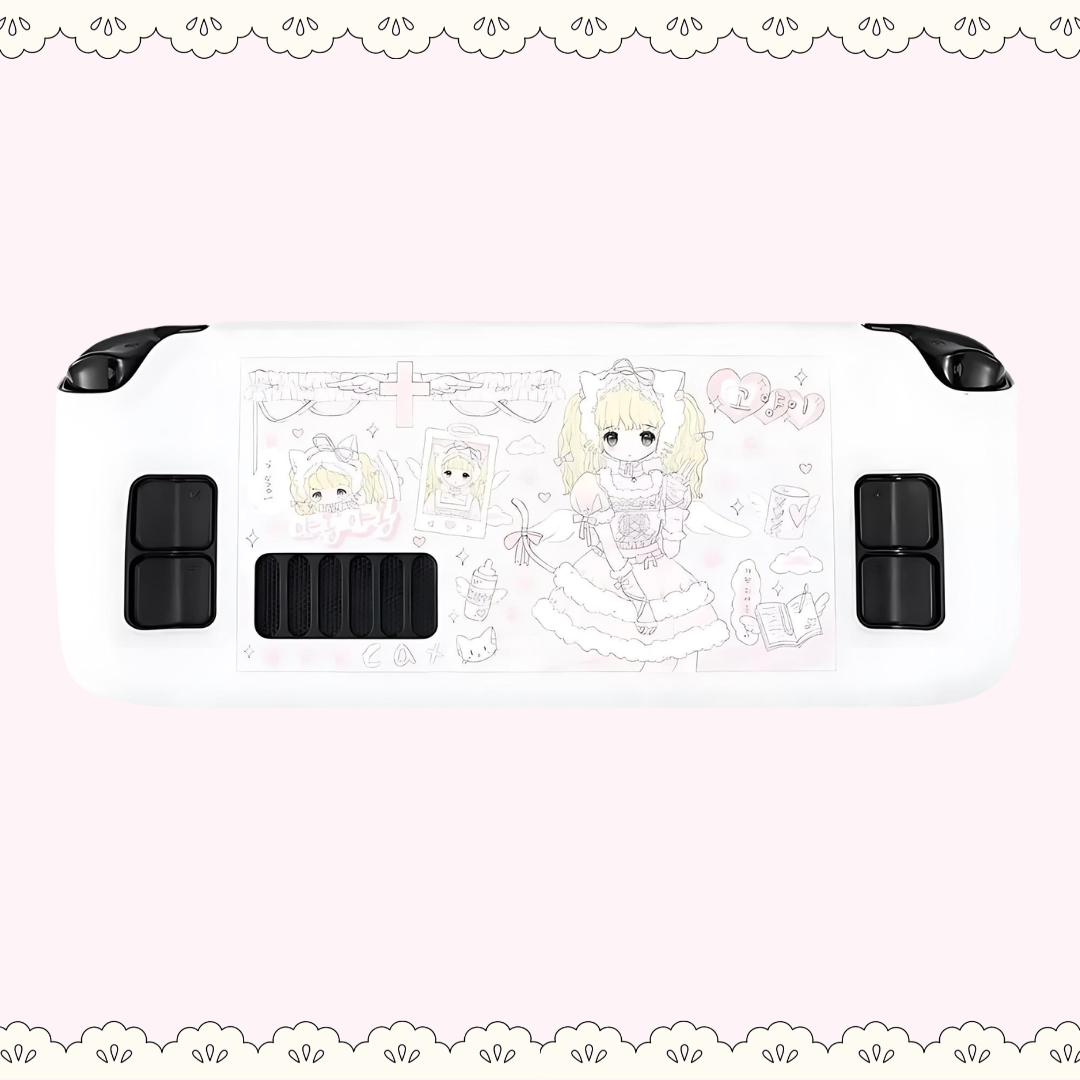 MoeMolly Girlypop Steam Deck LCD/OLED Protective Case-Mochi Girl