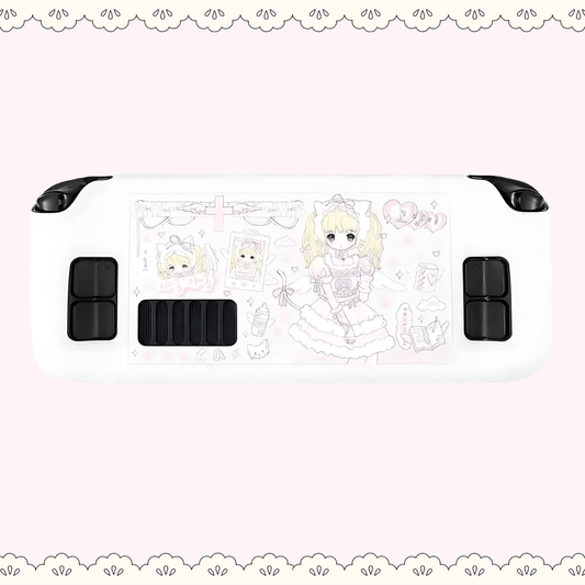 MoeMolly Steam Deck LCD/OLED Protective Case-Mochi Girl