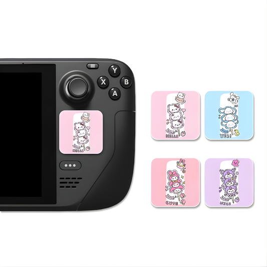 MoeMolly Sanrio Steam Deck Trackpad Protector Stickers-Lollipop