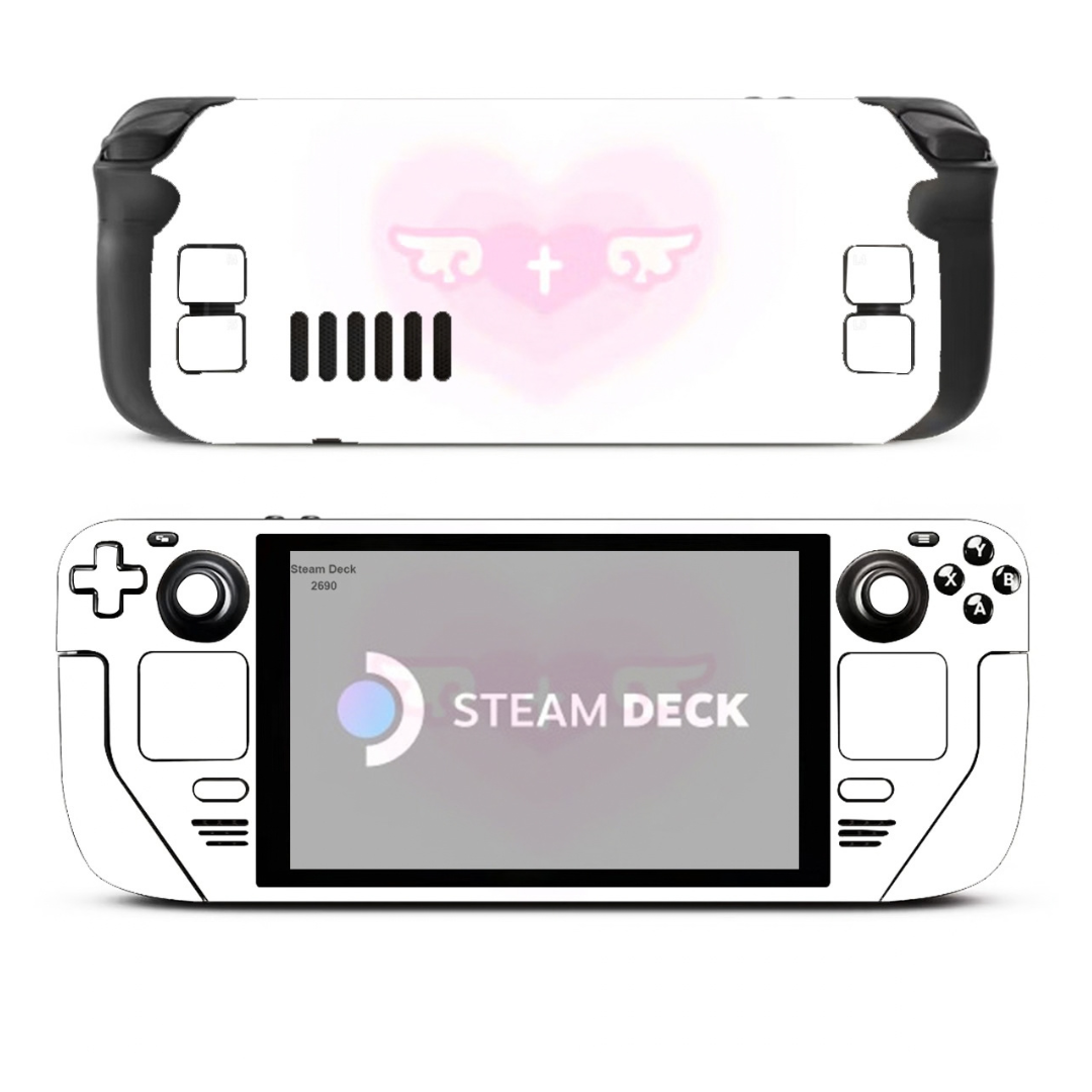 MoeMolly Aesthetic Steam Deck Vinyl Skin-Angel Heart