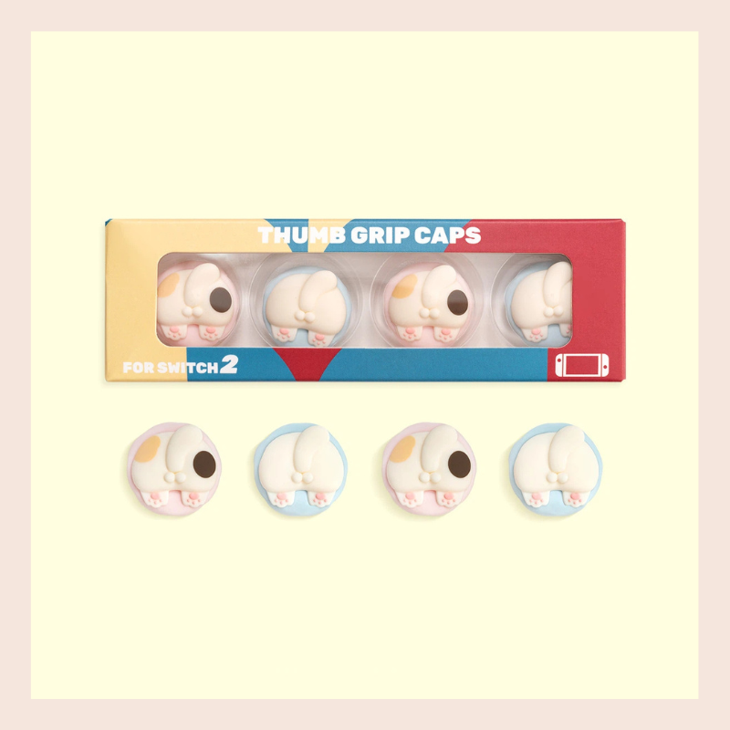 MoeMolly Thumb Grips for Nintendo Switch 2 & Steam Deck OLED-Kitten Cake