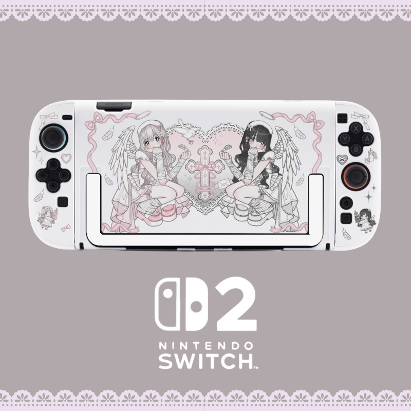 MoeMolly Nintendo Switch 2 Protective Case-Angel Girls