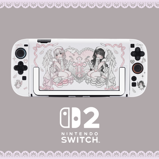 MoeMolly Nintendo Switch 2 Protective Case-Angel Girls