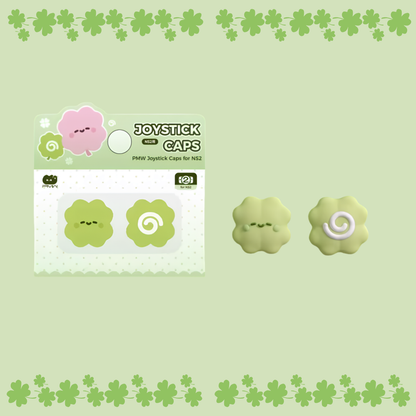 MoeMolly Thumb Grips for Nintendo Switch 2-Lucky Clover