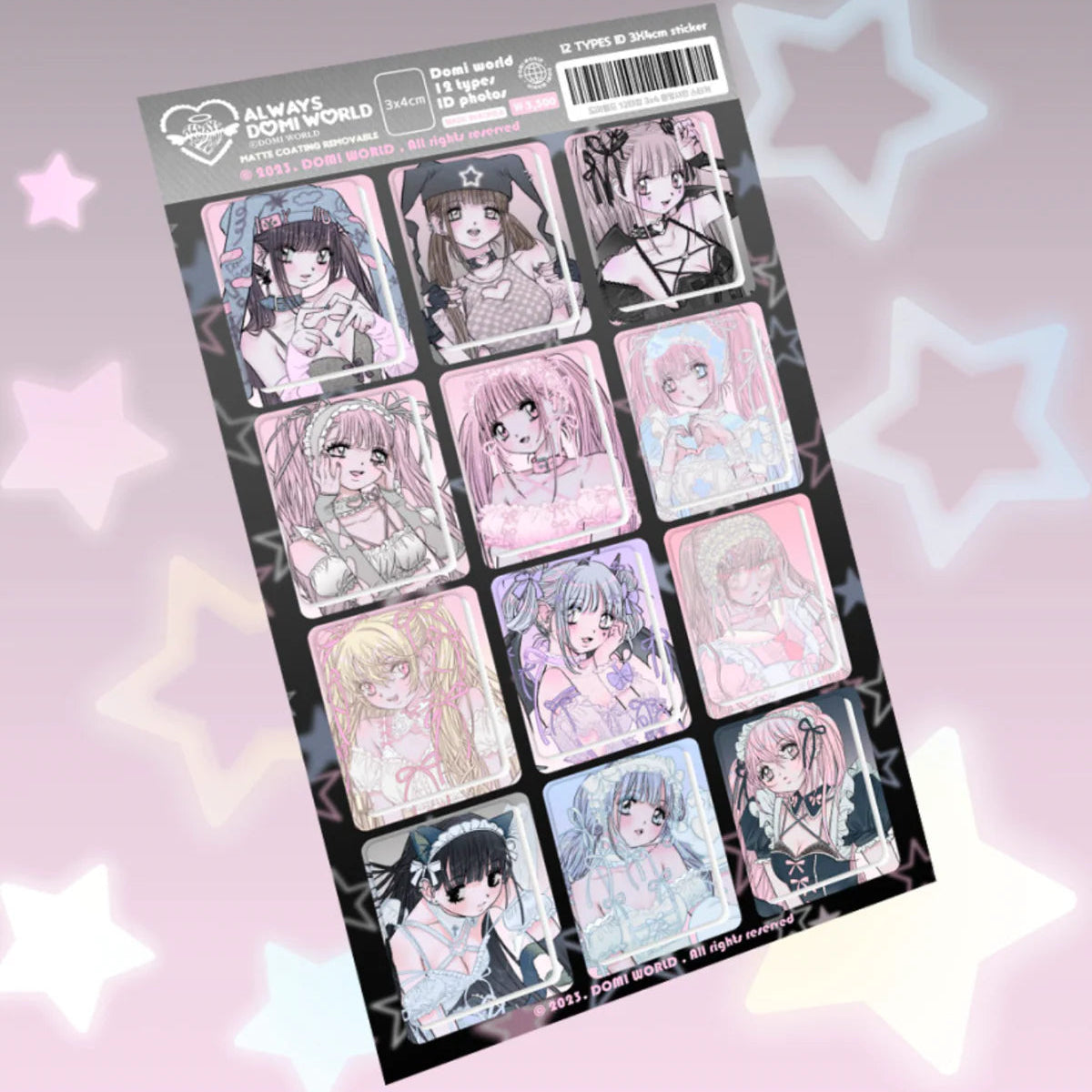 MoeMolly DOMI ID-01 Photo Sticker