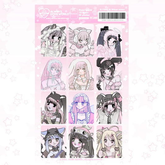 MoeMolly DOMI ID-02 Photo Sticker