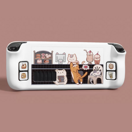 MoeMolly Dessert Cat Steam Deck Protective Case