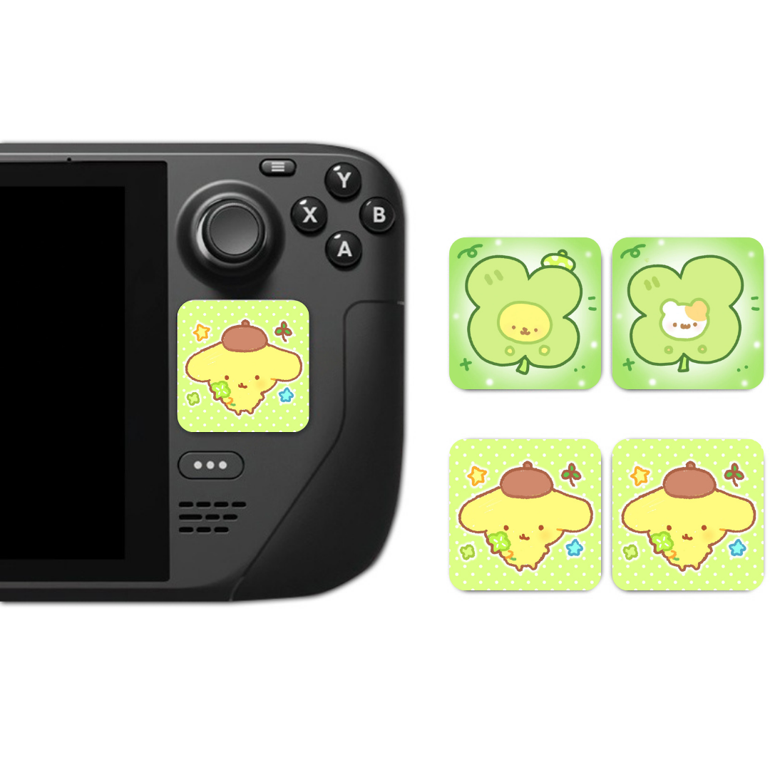 MoeMolly Sanrio Steam Deck Trackpad Protector Stickers-Lucky Pompompurin