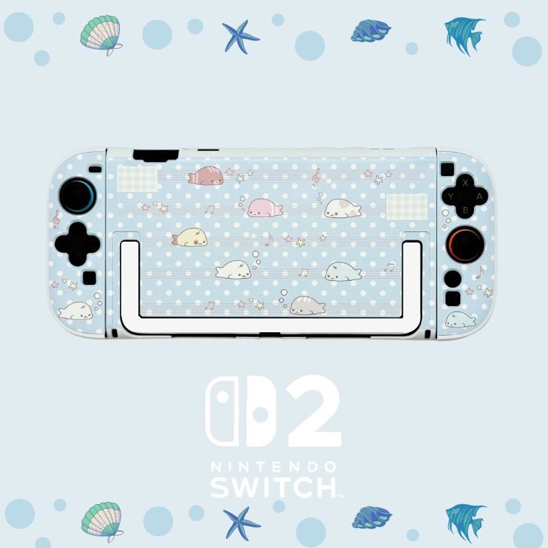 MoeMolly Nintendo Switch 2 Protective Case-Baby Seal