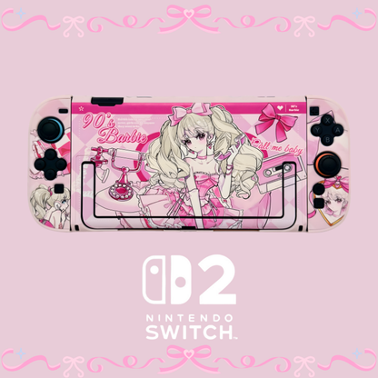 MoeMolly Nintendo Switch 2 Protective Case-90's Barbie