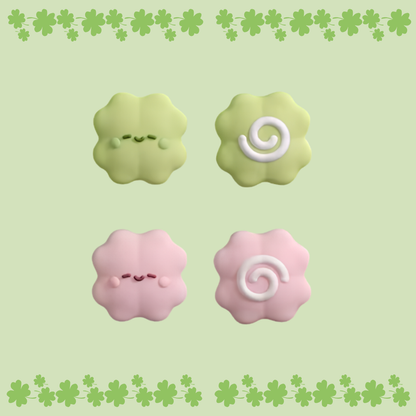 MoeMolly Thumb Grips for Nintendo Switch 2-Lucky Clover