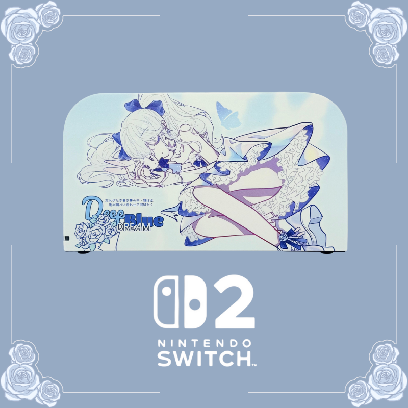 MoeMolly Nintendo Switch 2 Protective Case-Deep Blue Dream