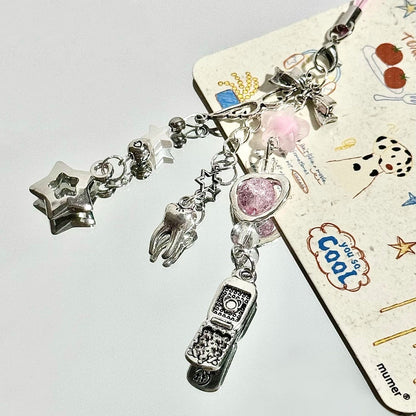 MoeMolly Y2K Dust Plug Charm for Steam Deck&Nintendo Switch-Call Me